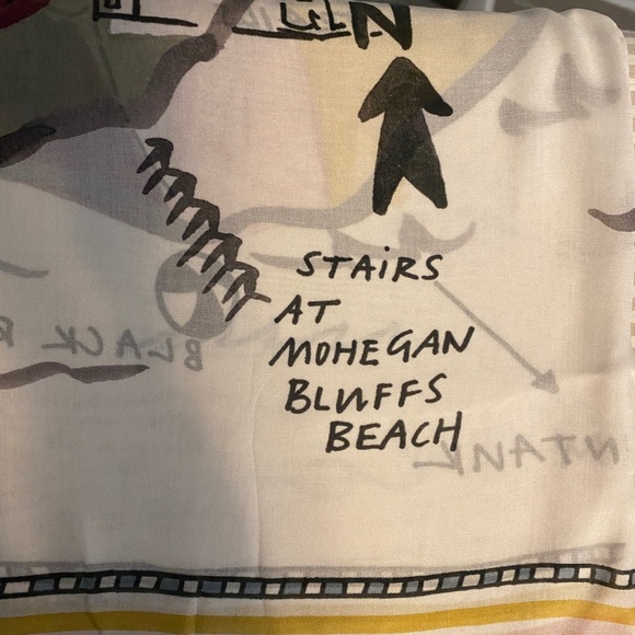 Block Island Lover? Gift New England Coastal Block Island map. Wear or display. - Picture 7 of 9